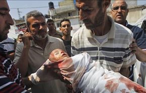 استشهاد 8 فلسطينيين في العدوان الاسرائيلي على قطاع غزة