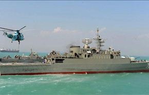 تقرير مصور.. السفن الحربية الإيرانية تجوب المياه الدولية