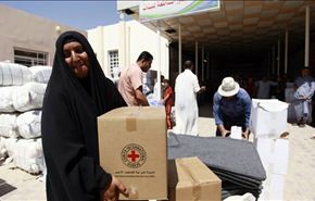 مساعدات حكومية وأهلية لـ50 الف نازح في محافظة النجف الاشرف