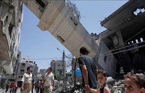 جنگنده های اسراییلی باردیگر مساجد غزه را بمباران کردند