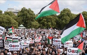 تظاهرات بی‌سابقه ضد صهیونیستی در انگلیس و آفریقای جنوبی