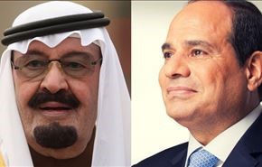 رئیس جمهور مصر با پادشاه عربستان دیدار می کند