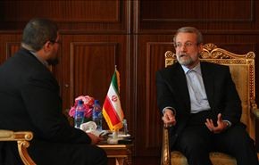 لاريجاني: القوة الوحيدة التي يمكنها ايقاف 