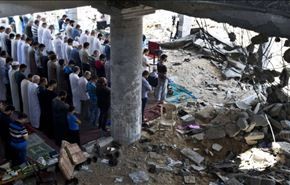 صلاة الجمعة في غزة من دون الخوف من القصف الاسرائيلي