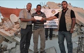 إيران تقدم مساعدات مالية عاجلة لمئات الأسر المنكوبة بغزة + صور