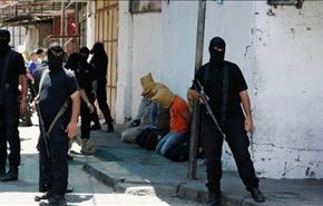 تصاویری از اعدام 18 جاسوس در غزه