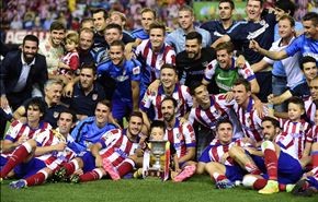 أتلتيكو يهزم ريال مدريد ويتوج بطلاً للسوبر الاسباني
