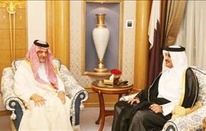 وزيرا الخارجية والداخلية السعودية ورئيس استخباراتها في قطر