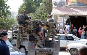 ارتش لبنان مواضع تروریست ها را بمباران کرد