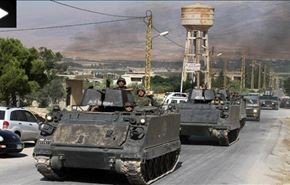 ادامه نبرد ارتش لبنان با تروریست‌ها در عرسال + ویدیو