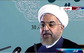 الرئيس الايراني : سنواجه الارهاب ونتصدى له بكل جدية
