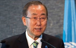 بان كي مون قلق لقرار اسرائيل مصادرة اراض في الضفة الغربية