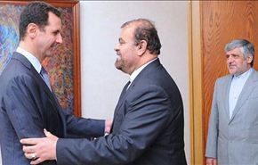 الأسد يرحب باستعداد إيران للمساهمة في إعمار سوريا