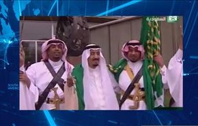 رقص شمشیر ولیعهد و وزیرخارجه سعودی در پاریس + فیلم
