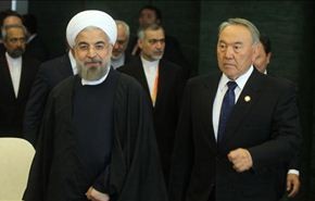 الرئيس روحاني يبحث مع نظر بايف القضايا الاقليمية والدولية