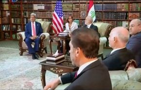 ماذا قال كيري للجعفري في بغداد؟!+فيديو