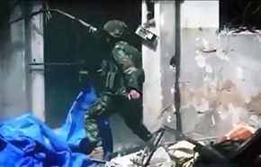 لأول مرة بالفيديو؛ معارك حية لحزب الله بحي الخالدية في حمص