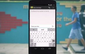 تطبيق SwiftKey مع لوحة مفاتيح قوية