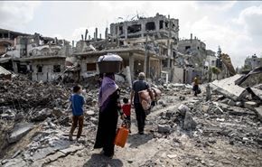 با توافقی 3 جانبه، بازسازی غزه آغاز می شود