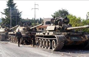 الجيش السوري يهاجم المجموعات المسلحة من عدة محاور