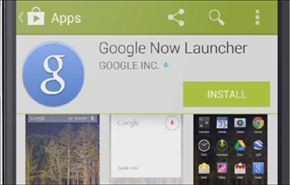 تطبيق Google Now Launcher  لواجهات جوجل
