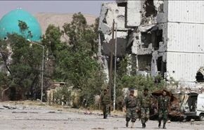 الجيش السوري يسيطر على عدرا البلد ويؤمن طريق حمص