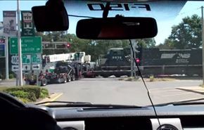 شاهد بالفيديو.. قطار 