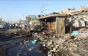 عشرات القتلى والجرحى في تفجير ثلاث سيارات مفخخة في بغداد