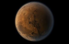 كوكب المريخ قد يشهد مرور مذنب في 19 أكتوبر