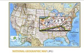 دانلود نقشه ایالات متحده