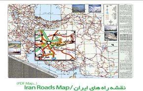 دانلود نقشه وکتور راه های ایران با بزرگنمایی بی نهایت