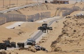 اصابات بين جنود الاحتلال في عملية على الحدود المصرية+فيديو