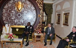 دیدار ژنرال آمریکایی با پادشاه بحرین