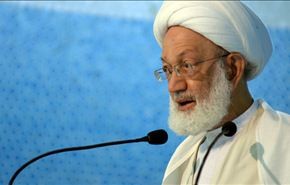 الشيخ عيسى قاسم: سلطة البحرين تقصي الشعب وتعتمد على الخارج