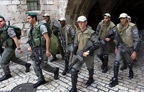 جرحى بمواجهات في القدس واجراءت امنية مشددة لمواجهة النفير العام