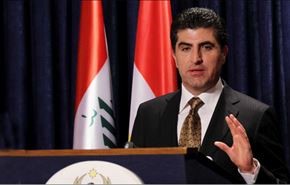 بارزاني: وجود البشمركة في عين العرب مؤقت