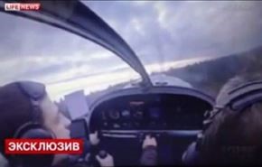 ویدیو ؛ لحظۀ سقوط هواپیما و کشته‌شدن خلبان