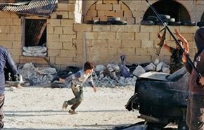 طفل ينقذ اخته من رصاص قناص.. فيلم من تزييف الجماعات المسلحة