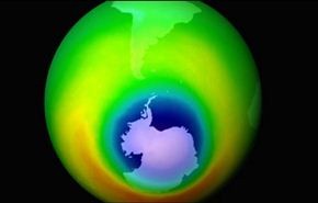 ثقب الأوزون فوق القارة القطبية الجنوبية اكبر منها