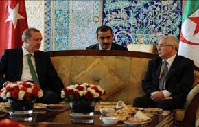 وصول الرئيس التركي رجب طيب اردوغان الى الجزائر