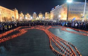 اوكرانيا تحيي ذكرى انتفاضة الميدان وتتقرب من الحلف الاطلسي