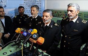 البحرية الايرانية تكشف عن 3 منظومات وغواصة وطوربيد