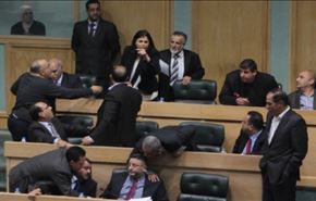 جنجال در پارلمان اردن بخاطر نمایندۀ ضد زن +فیلم