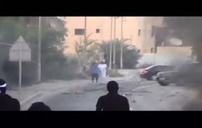 تیراندازی خودرو سلطنتی بحرین به‌سوی مردم +فیلم