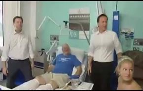 ویدیو؛ چرا نخست‌وزیر انگلیس از بیمارستان اخراج شد؟!