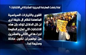 لماذا رفضت المعارضة البحرينية المشاركة في الانتخابات؟