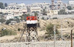 مصر منطقه حائل در مرز غزه را گسترش می‌دهد
