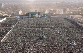 مراسم بیسابقه میلاد پیامبر (ص) در پایتخت یمن +عکس