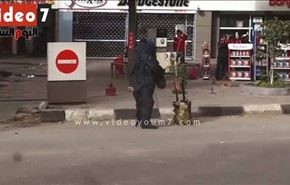 مرگ پلیس مصری هنگام خنثی کردن بمب +ویدئو