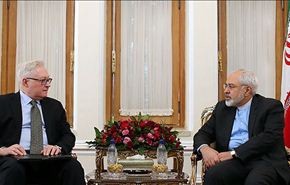 ظريف وريابكوف يبحثان الملف النووي الايراني في طهران